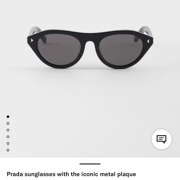 Prada Black Sunglasses - Picture 4 of 7